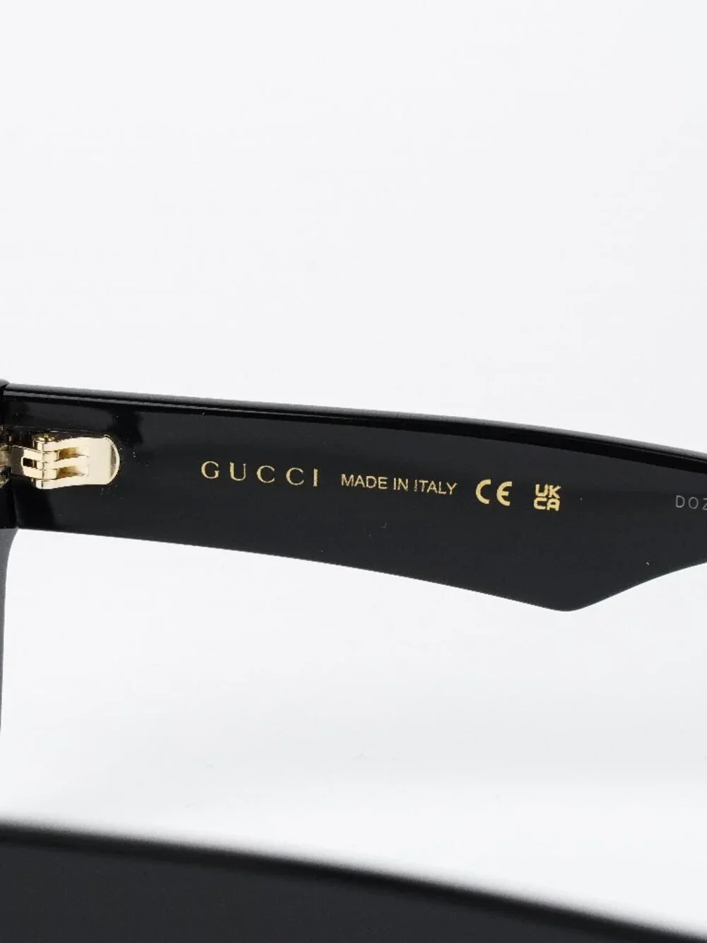 Gucci Men Eyeglasses Black Square GG1428O 001 NEW AUTHENTIC